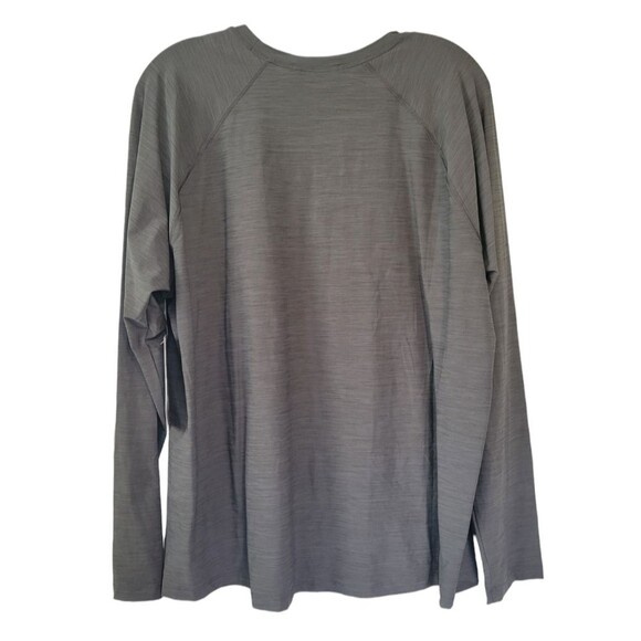 Athleta Ultimate Textured Train Top in Gray Size XL NWT - Picture 2 of 6